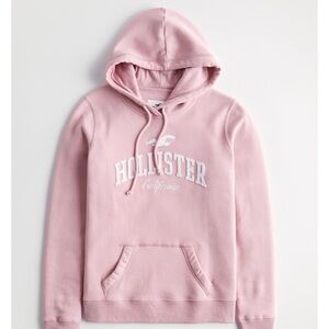 Hollister Light Pink Pullover Hoodie